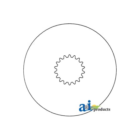 A & I Products Center Plate, Brake 19" x19" x0.5" A-R48864